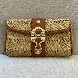 Michael Kors | Wicker Clutch Shoulder Bag